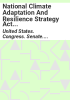 National_Climate_Adaptation_and_Resilience_Strategy_Act_of_2022