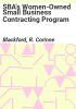 SBA_s_Women-Owned_Small_Business_Contracting_Program