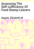 Assessing_the_self-sufficiency_of_food_stamp_leavers
