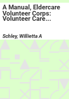 A_manual__Eldercare_Volunteer_Corps