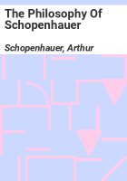 The_philosophy_of_Schopenhauer